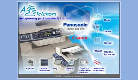 A3-Telekom. Autoryzowany serwis i sprzedaż kopiarek i central telefonicznych