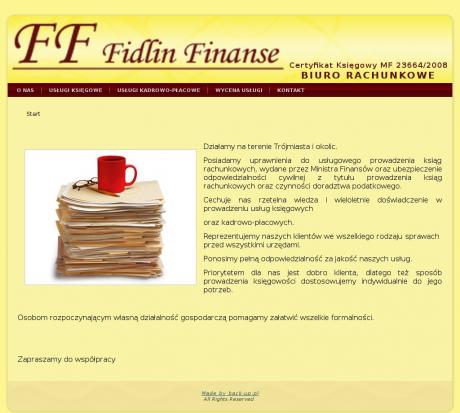Fidlin Finanse Biuro Rachunkowe