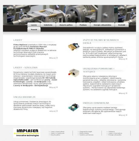 Implaser Ltd. Lasery, technologie, lasery medyczne